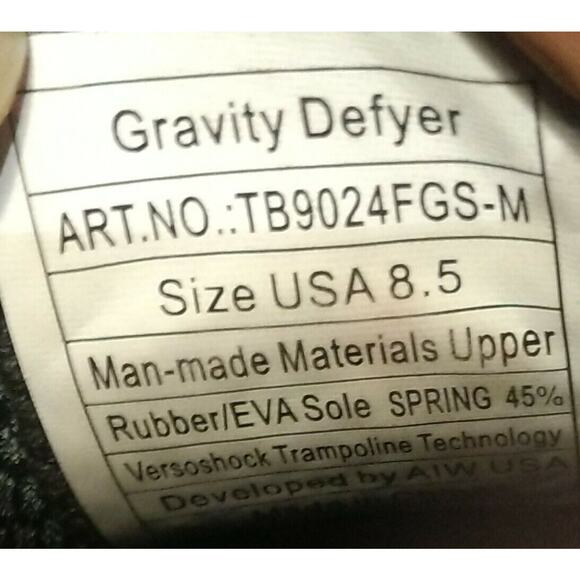 Gravity Defyer Gdefy Mighty Walk Womens Size 8.5 Gray Walking Athletic Shoes - Picture 12 of 12